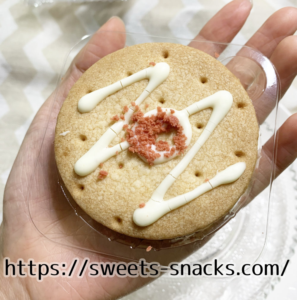 しっとりクッキーサンド苺のレアチーズ写真4